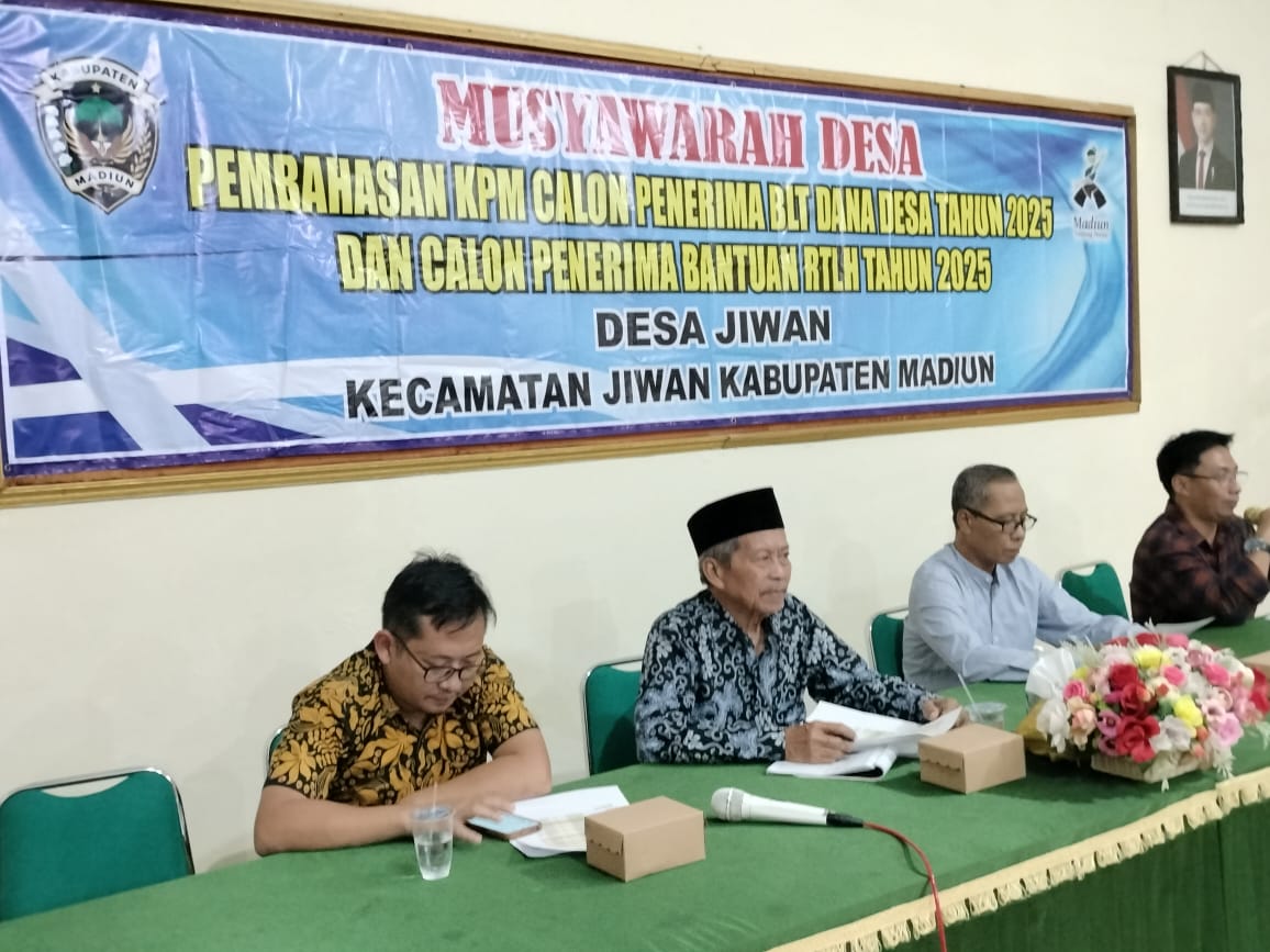 MUSDES PEMBAHASAN CALON PENERIMA BLT DANA DESA 2025