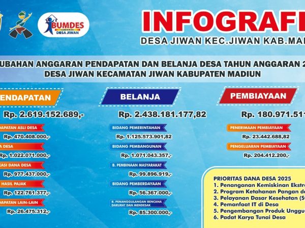Publikasi Desa Tentang Perubahan Anggaran Tahun 2025